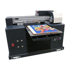 Nieuwe Design Mini Led Flatbed A3 A4-formaat Desktop Epson UV-printer