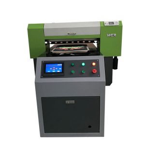 Best verkopende T-shirt textiel Flatbed Printer Acryl kledingstuk Printer Flatbed drukmachine