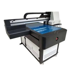 a1 6090 uv-printer met directe straal voor materialen van glasmetaalkeramiek, hout, kaartpen